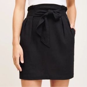 Linen Paperbag Skirt | DYNAMITE